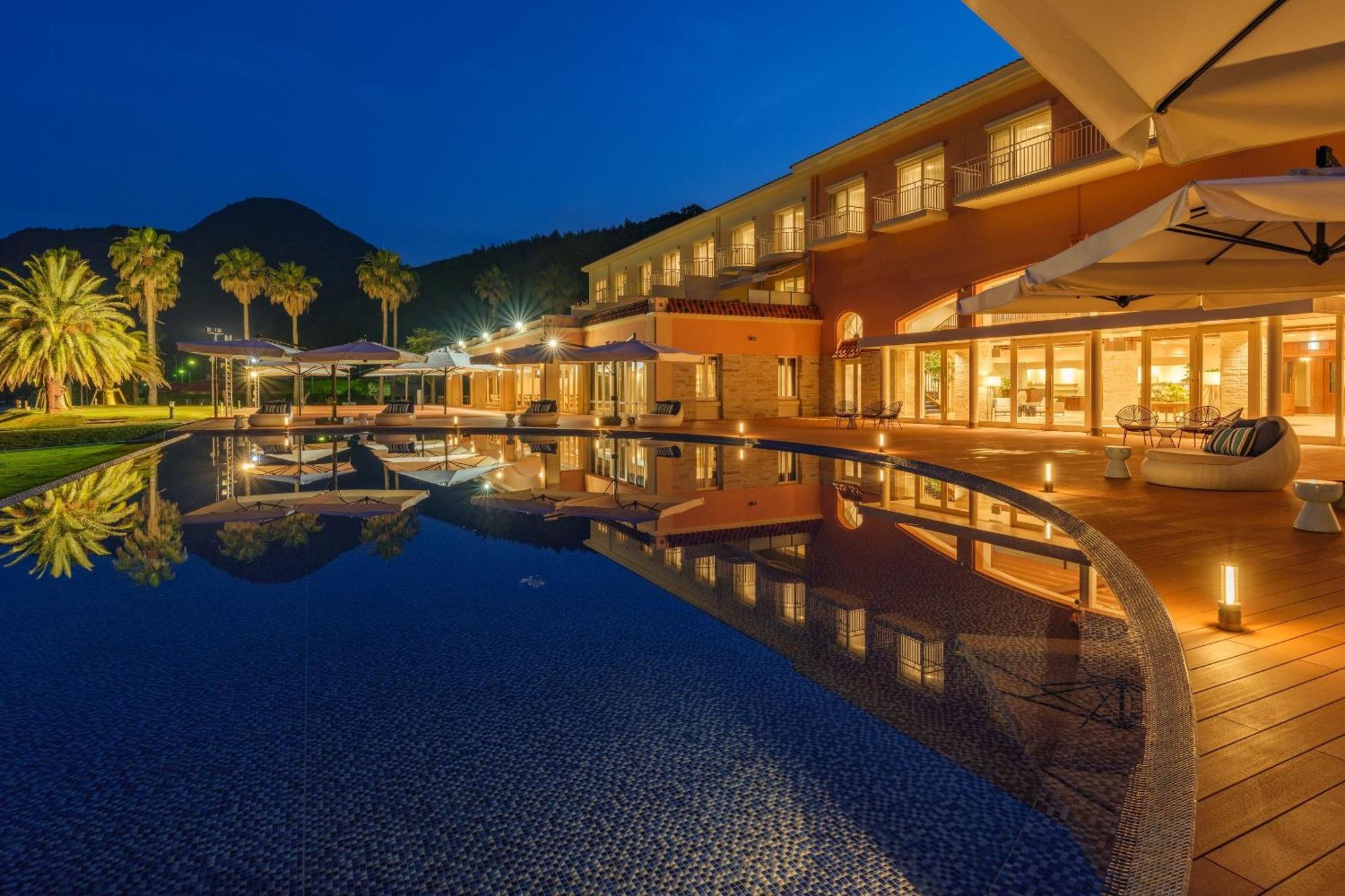 โฮเต็ล แอนด์ รีสอร์ต ซันไชน์ ซะซันเซะโตะ Hotel Suo-Oshima ภายนอก รูปภาพ